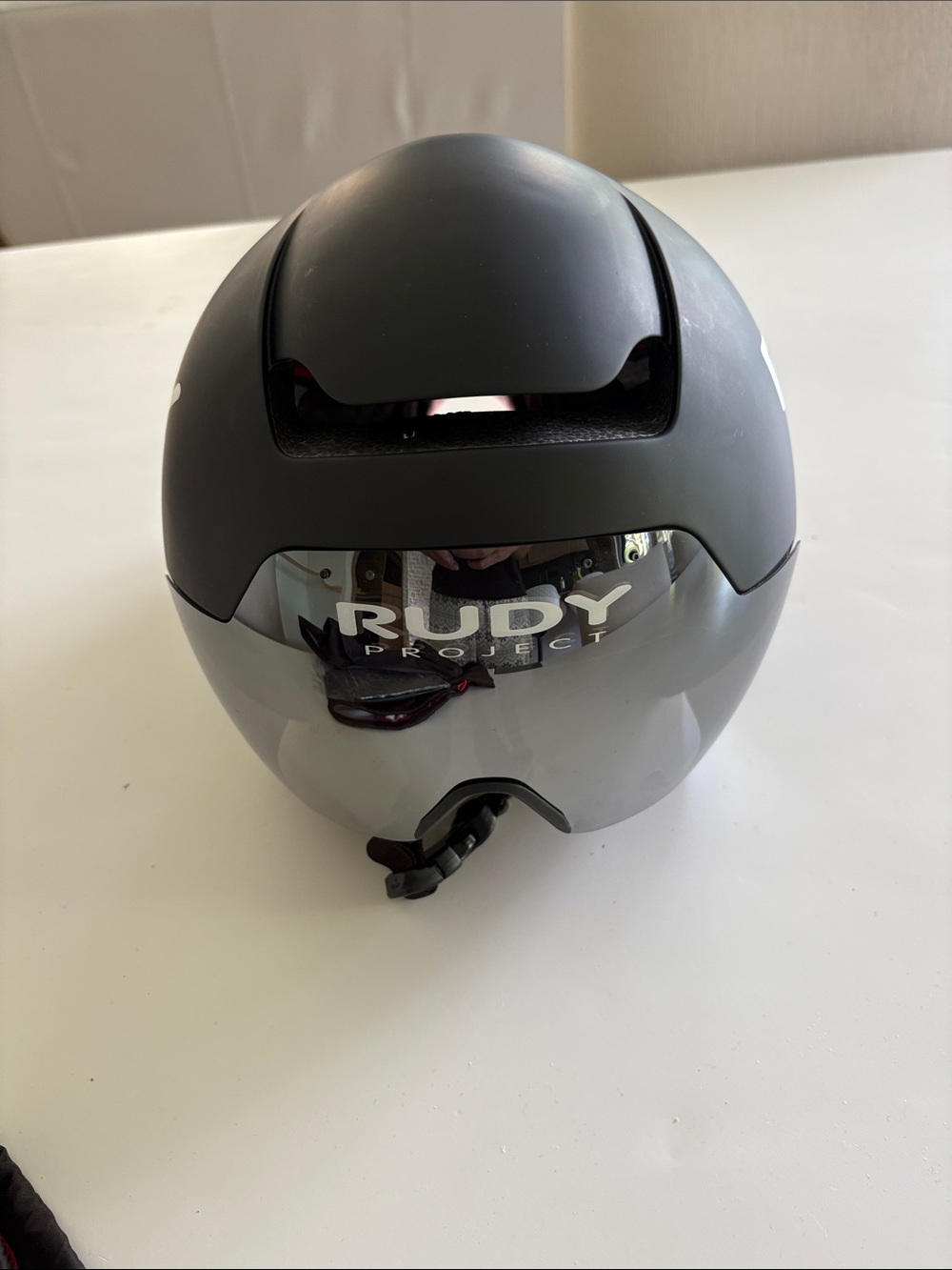 Rudy Project Aero Cycling Helmet with Integrated Visor